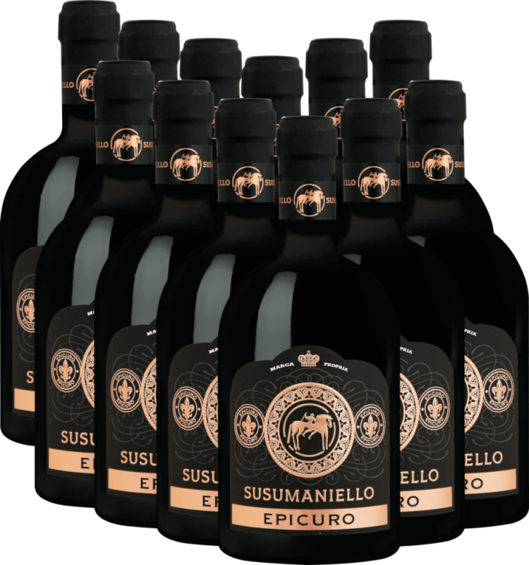 Epicuro Susumaniello Puglia IGT - Femar Vini 12x Vorteilspaket