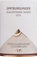 プレビュー: Königschaffhauser Vulkanfelsen Spätburgunder süß - Winzergenossenschaft Königschaffhausen-Kiechlinsbergen