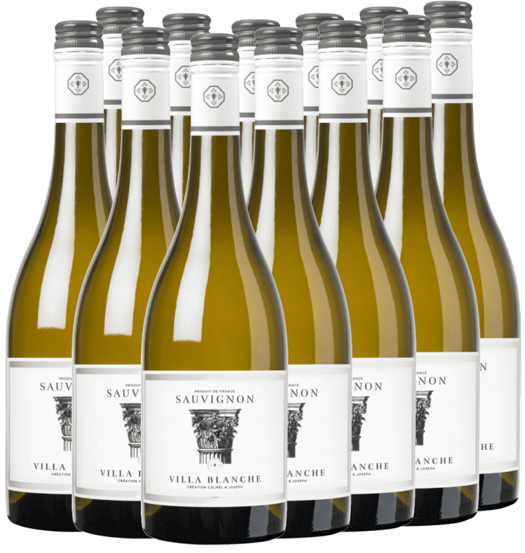 12x Vorteils-Weinpaket Villa Blanche Sauvignon Blanc IGP - Calmel & Joseph-