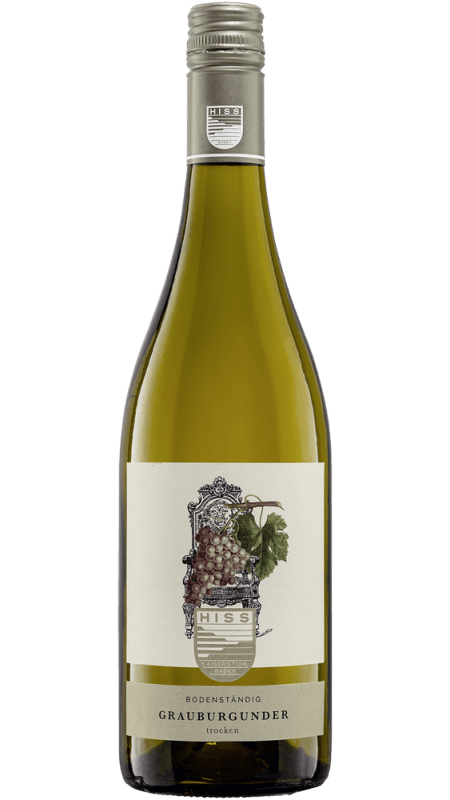 Bodenständig Grauburgunder trocken - Weingut Hiss