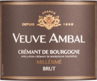 プレビュー: Millésimé Brut Crémant de Bougogne AOC - Veuve Ambal