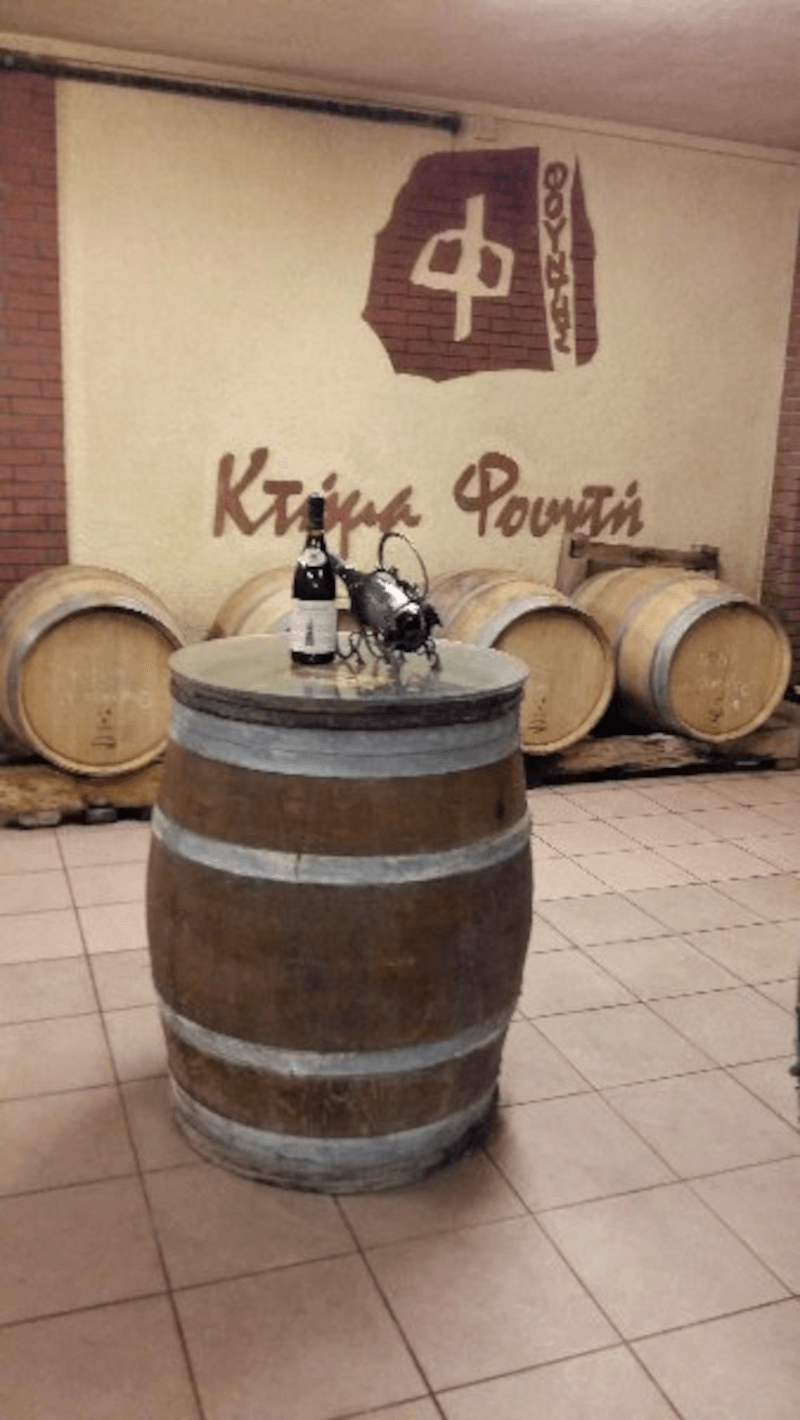 ファウンディス・エステートのワイン樽 ファウンディス・エステートのワイン樽