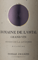 プレビュー: Domaine de L'Ostal Grand Vin Minervois La Livinière AOC - Domaines Cazes