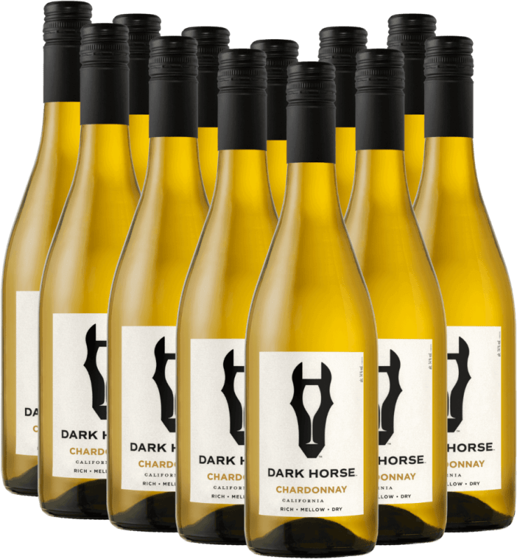 12er Vorteils-Weinpaket - Chardonnay - Dark Horse