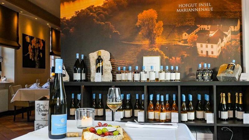 プリンツ・フォン・プロイセンのワイン試飲室 プリンツ・フォン・プロイセンのワイン試飲室