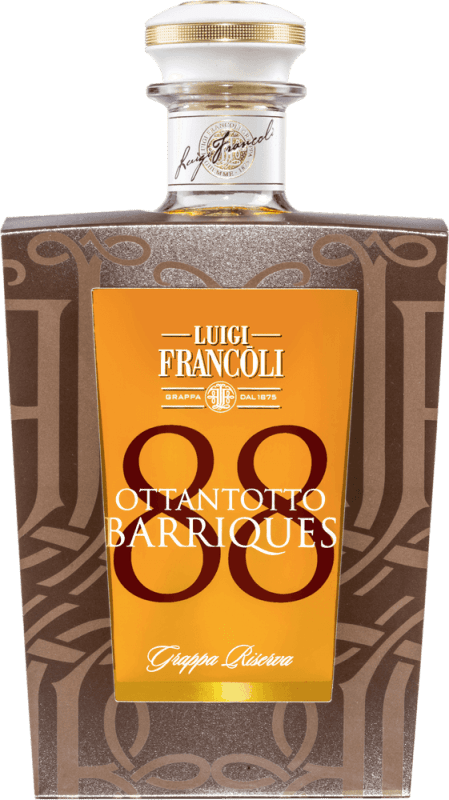 Grappa Riserva 88 Barriques Pret-A-Port. - Distillerie Francoli