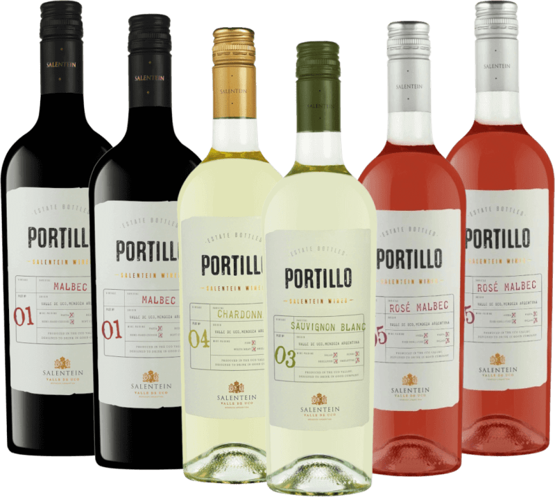 6er Kennenlernpaket - Portillo Weine aus Argentinien