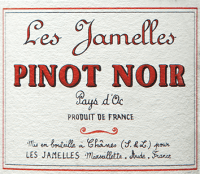 プレビュー: Pinot Noir Pays d'Oc - Les Jamelles