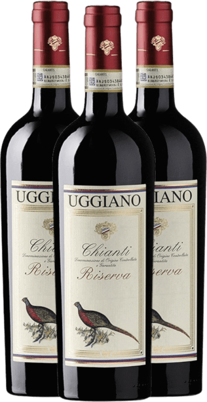 3x Vorteils-Weinpaket Fagiano Prestige Chianti Riserva DOCG - Azienda Uggiano