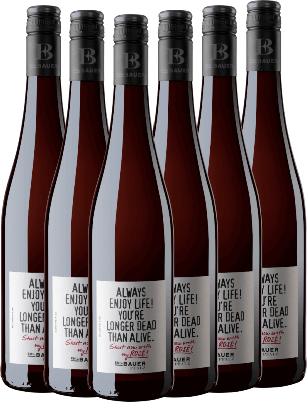 6x Vorteils-Weinpaket Enjoy Rosé trocken - Emil Bauer