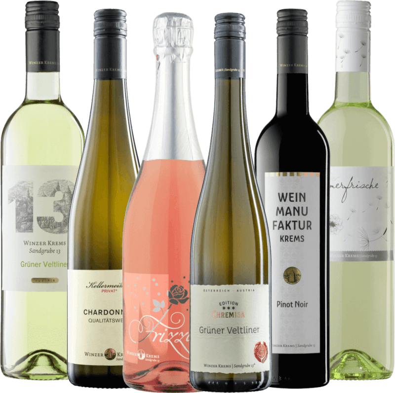 6er Winzerpaket - Die Weinvielfalt der Winzer Krems