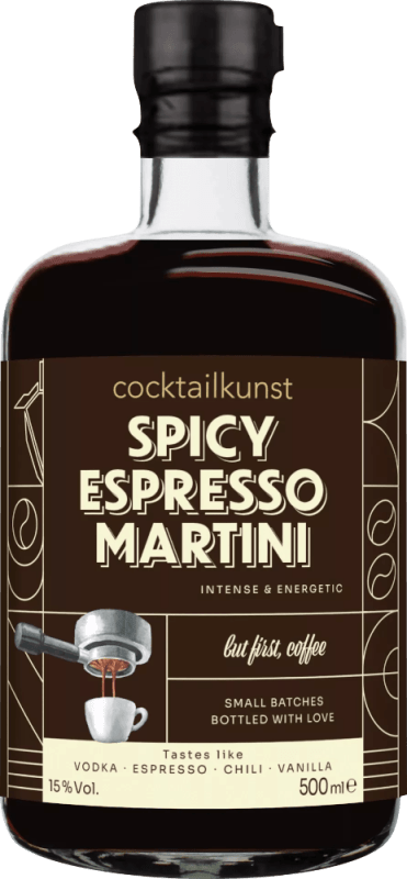 Spicy Espresso Martini 0,5l - Cocktailkunst