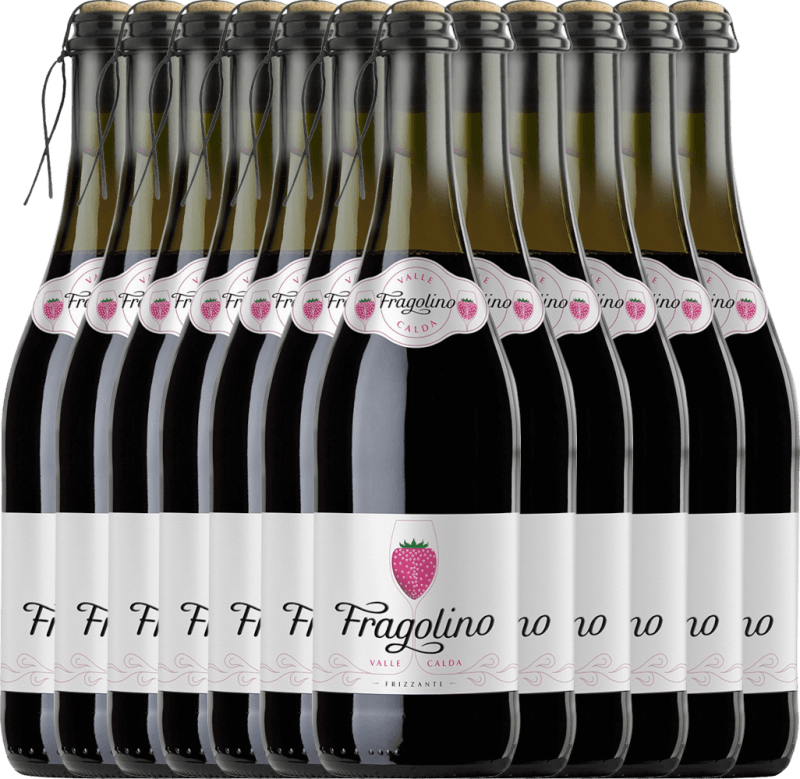 12er Vorteils-Weinpaket - Fragolino Valle Calda Frizzante - Vinicola Decordi