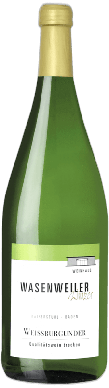 Wasenweiler Weißburgunder trocken 1,0l - Weinhaus Wasenweiler Winzer