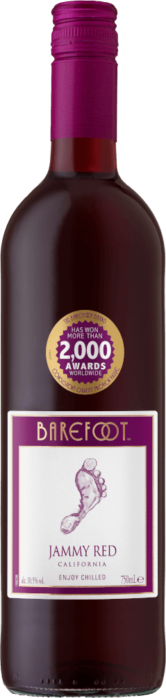 プレビュー: 12er Vorteils-Weinpaket - Jammy Red - Barefoot