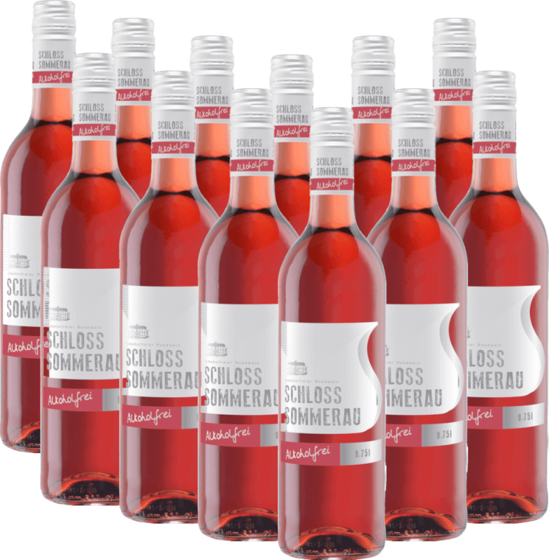 12er Vorteilspaket Schloss Sommerau Roséwein alkoholfrei - Sommerau