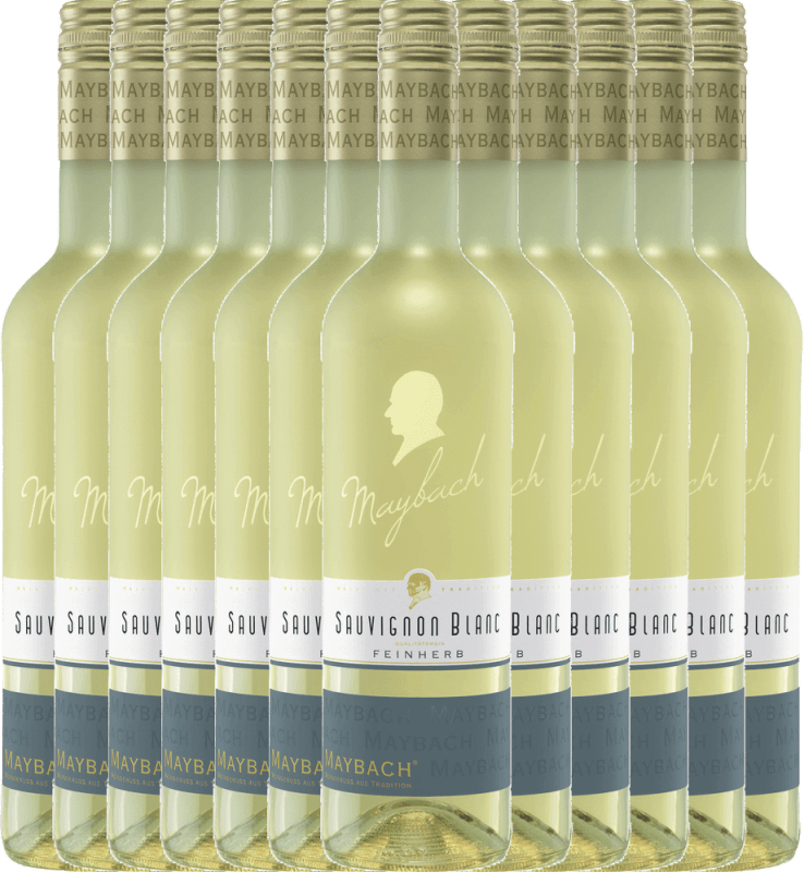 12er Vorteils-Weinpaket - Sauvignon Blanc feinherb - Maybach