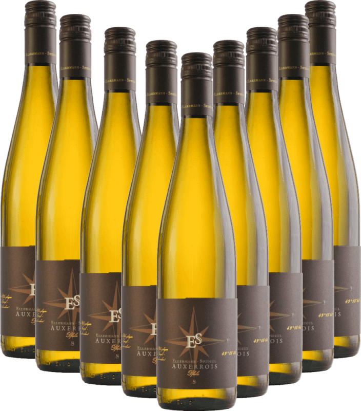 9x Vorteils-Weinpaket Auxerrois trocken - Ellermann-Spiegel
