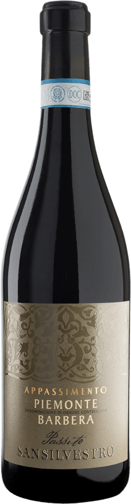 プレビュー: San Silvestro Appassimento Passito Piemonte Barbera DOC - Sartirano 4er Vorteilspaket
