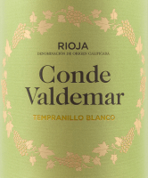 プレビュー: Conde Valdemar Tempranillo Blanco Rioja DOCa - Bodegas Valdemar