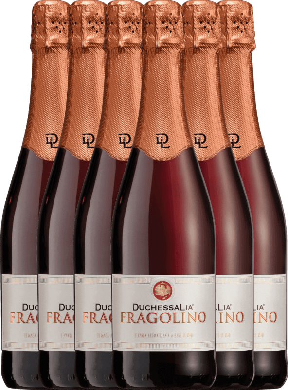 6er Vorteilspaket - Fragolino Rosso - Duchessa Lia