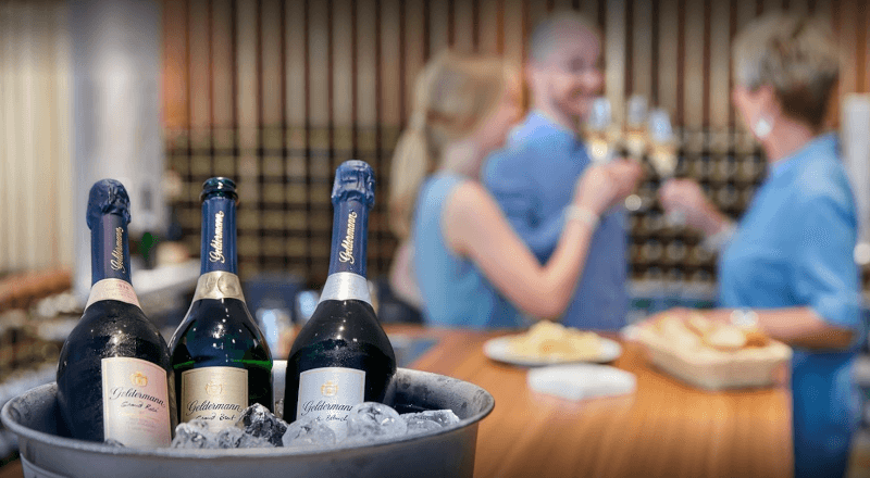 ゲルデルマンでの試飲会 ゲルデルマンでの試飲会