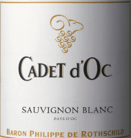 プレビュー: Cadet d'Oc Sauvignon Blanc - Baron Phillippe de Rothschild