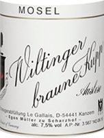 プレビュー: Wiltinger Braune Kupp Riesling Auslese - Egon Müller