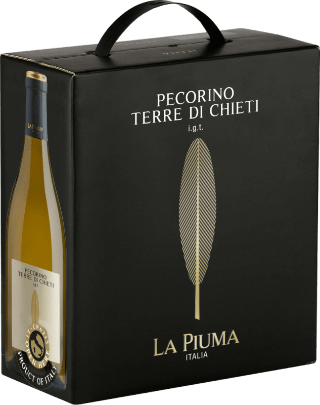 Pecorino Terre di Chieti IGT 3,0 l Bag in Box - La Piuma