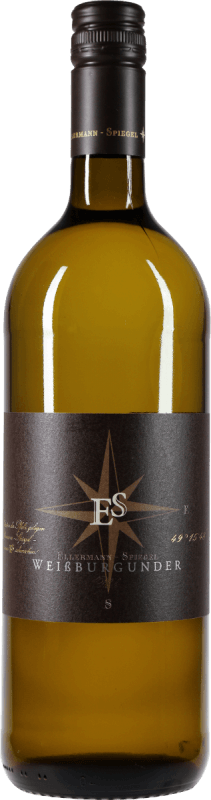 Weißburgunder trocken 1,0 l - Ellermann-Spiegel
