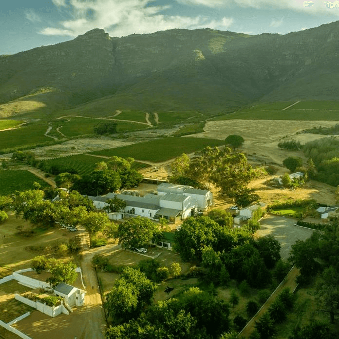 スワートランドにあるアレスフェロレン（Allesverloren）ワイナリー