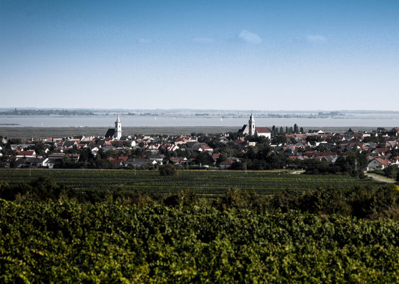 ノイジードル湖の錆の眺め ノイジードル湖の錆の眺め