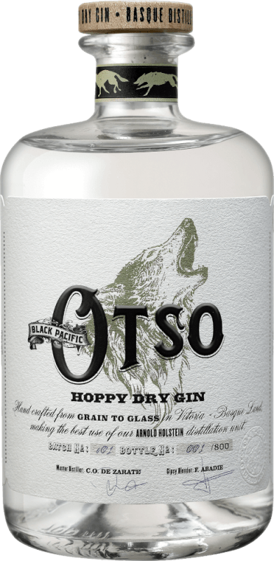 Otso Black Pacific Hoppy Dry Gin - Lionel Osmin & Cie
