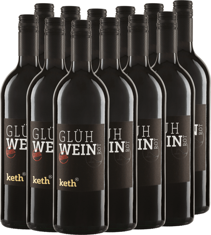 12x Vorteils-Weinpaket Winzerglühwein Rot - Keth