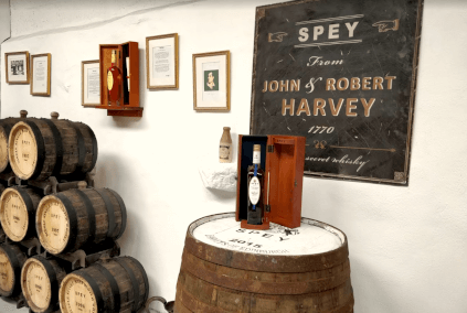スペイサイド蒸溜所にて