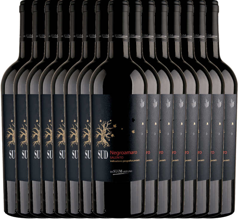 15er Vorteils-Weinpaket - SUD Negroamaro - Cantine San Marzano
