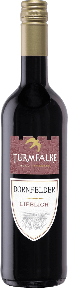 プレビュー: 6er Vorteils-Weinpaket - Dornfelder lieblich - Turmfalke