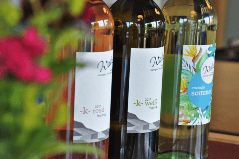 ワイナリー・ヴァルツのワインボトル