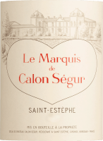 プレビュー: Le Marquis de Calon Segur Saint Estèphe AOC - Château Calon-Ségur