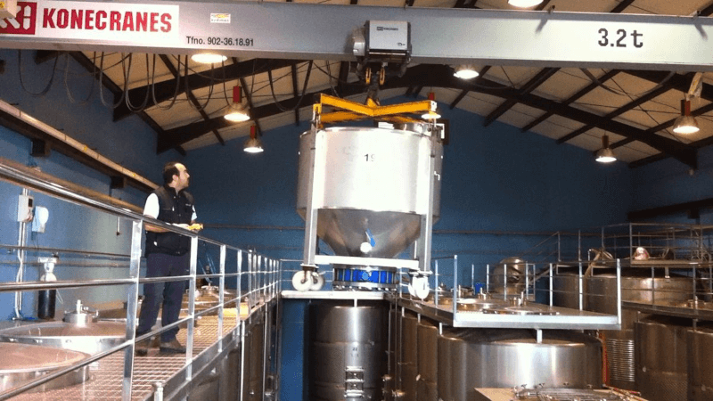 ワイナリー内の様子 ワイナリー内の様子