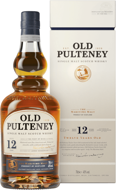 Old Pulteney 12 Years Old Whisky - Pulteney Distillery