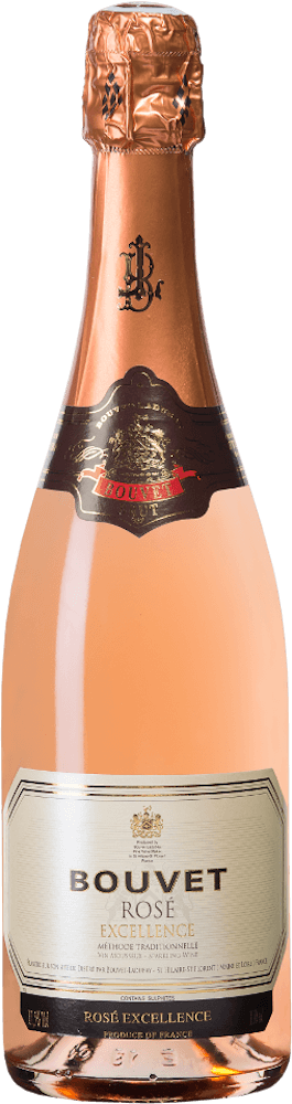 プレビュー: 12er Vorteils-Weinpaket - Crémant Brut Rosé Excellence - Bouvet Ladubay