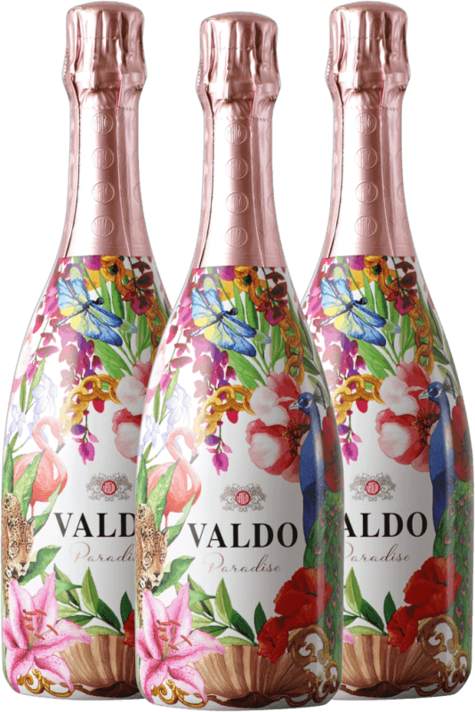 3er Vorteils-Weinpaket - Paradise Spumante Rosé - Valdo