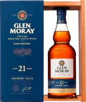 21 Years Old Port Wood Finish Single Malt - Glen Moray
