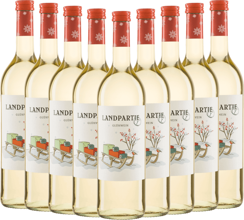 9x Vorteils-Weinpaket Landpartie Premium-Glühwein Weiß - Peter Riegel Weinimport