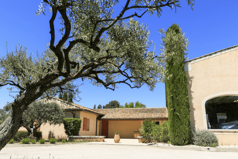 Blick in den Hof der Maison Blick in den Hof der Maison