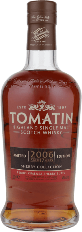 17 Years Old Palo Cortado Sherry Collection in GP - Tomatin