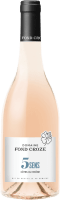 5 Sens Rosé Côtes du Rhône AOP - Domaine Fond Croze