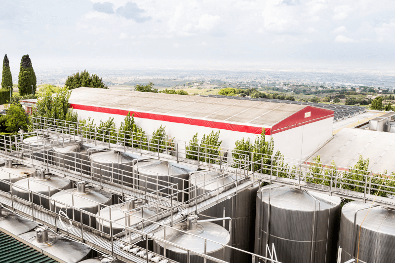 フェマール・ヴィーニのワイナリー フェマール・ヴィーニのワイナリー