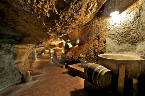 ヴィニェーティ・デル・ヴルトゥレのワインセラー